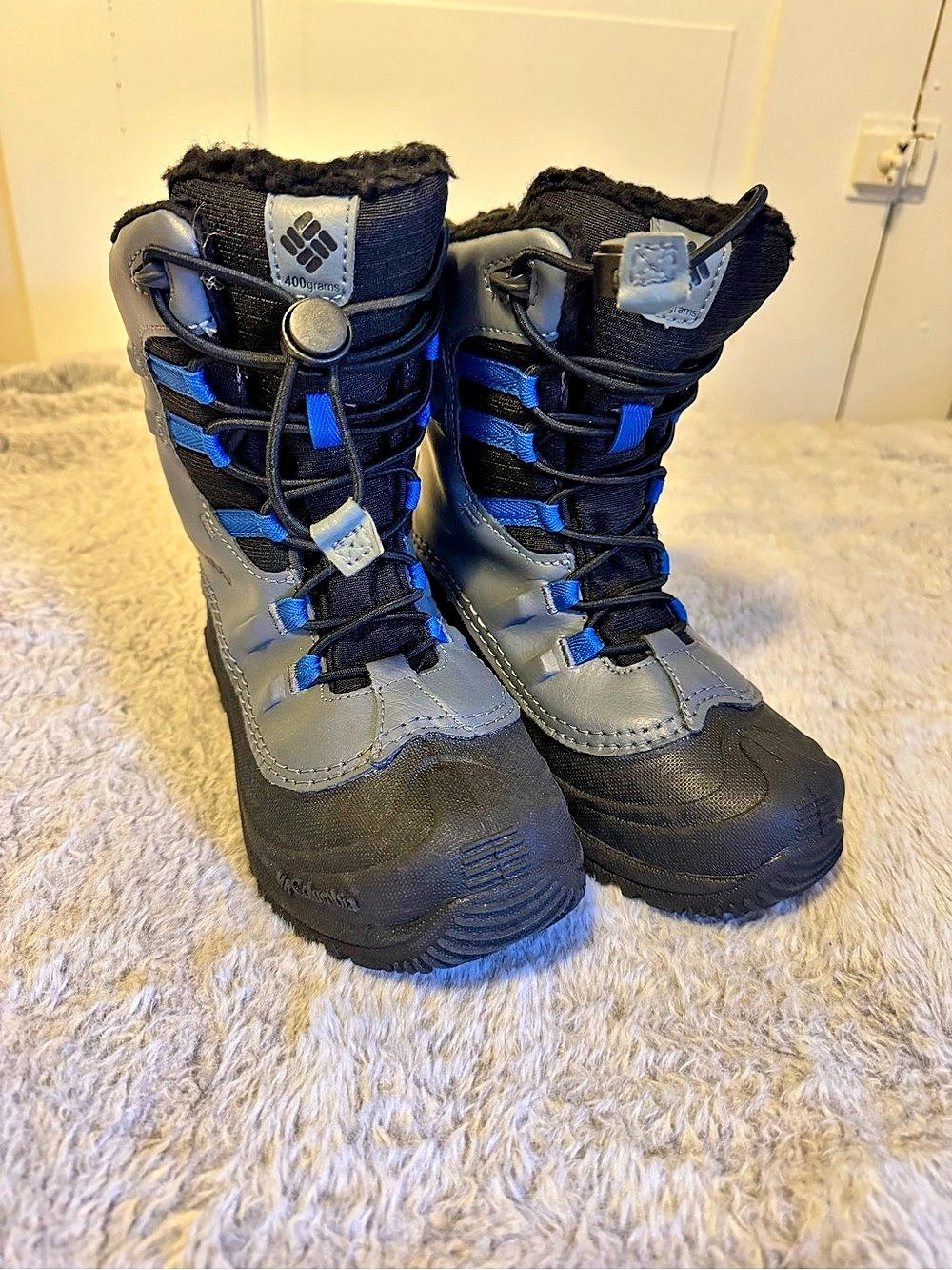 Columbia Bugaboot Celsius Waterproof Winter Boots Black & Gray